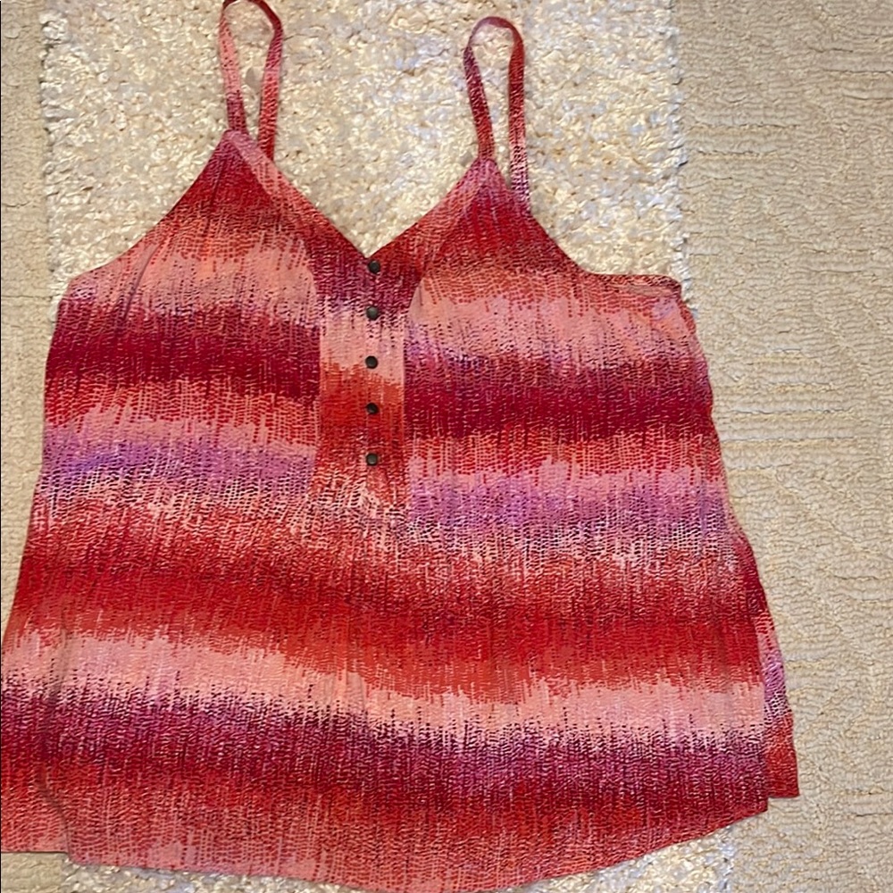 Stylish Red and Pink Women's Top